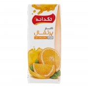 آب پرتقال 200 میلی لیتری تکدانه