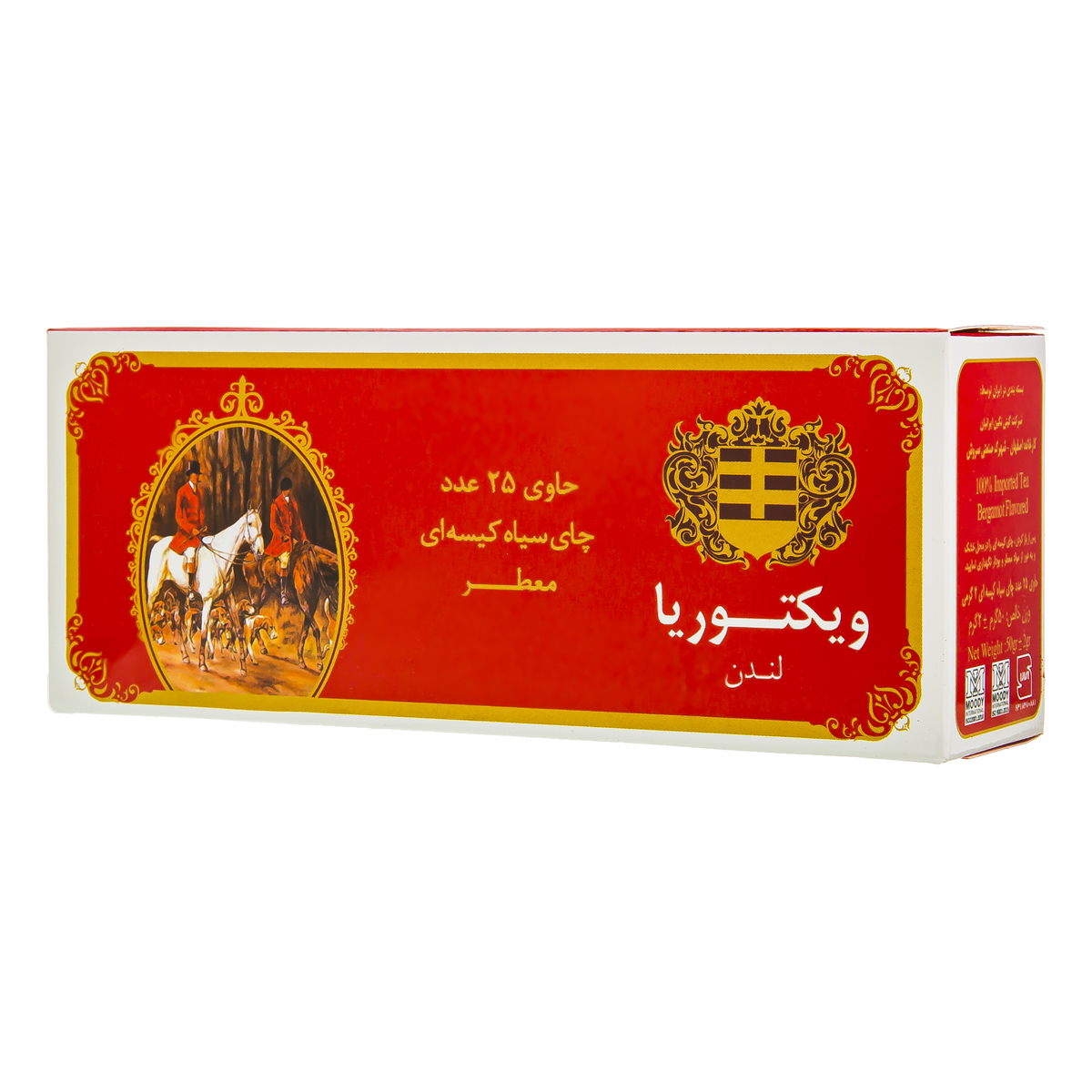 چای سیاه کیسه ای معطر 25 عددی ویکتوریا