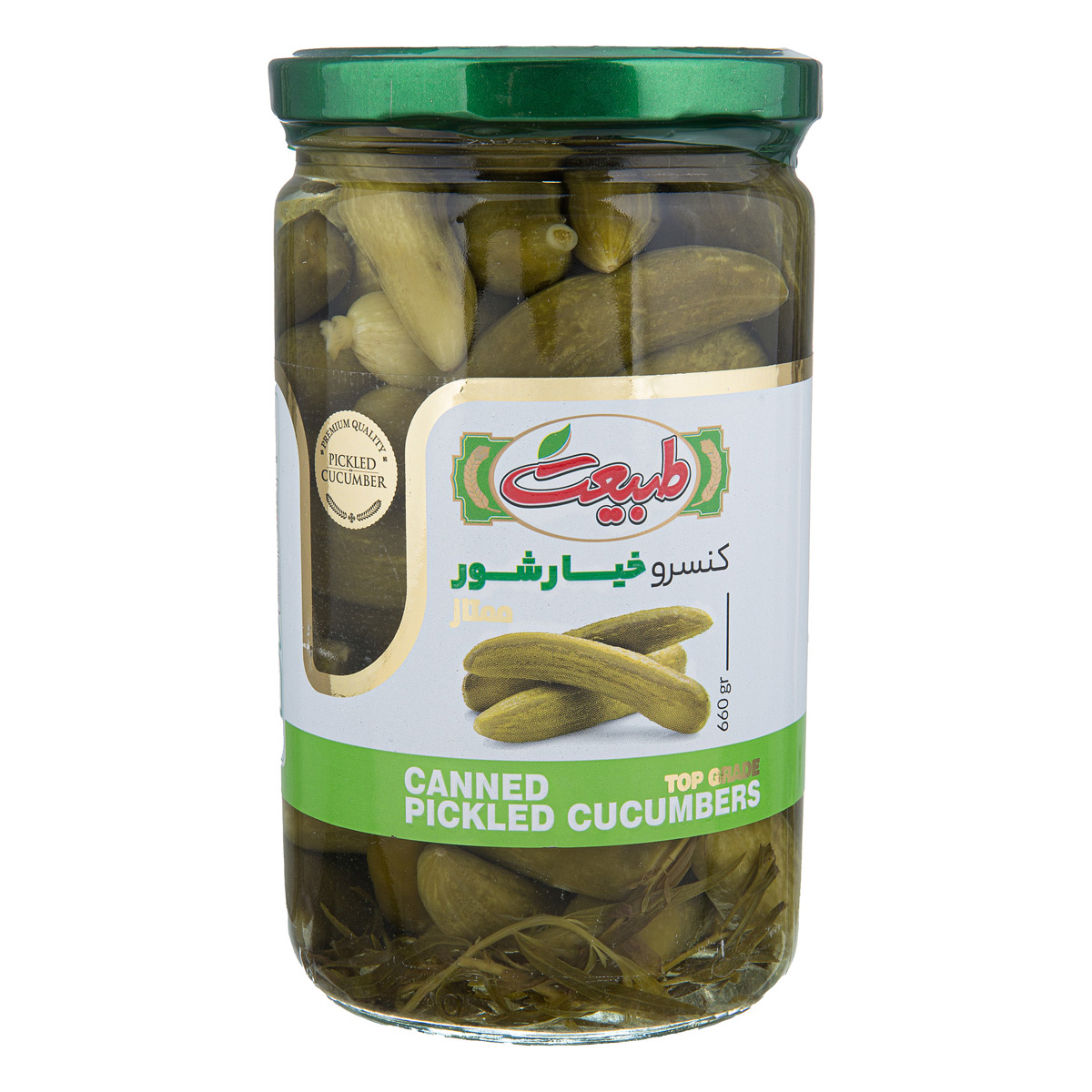 خیارشور ممتاز 660 گرمی طبیعت