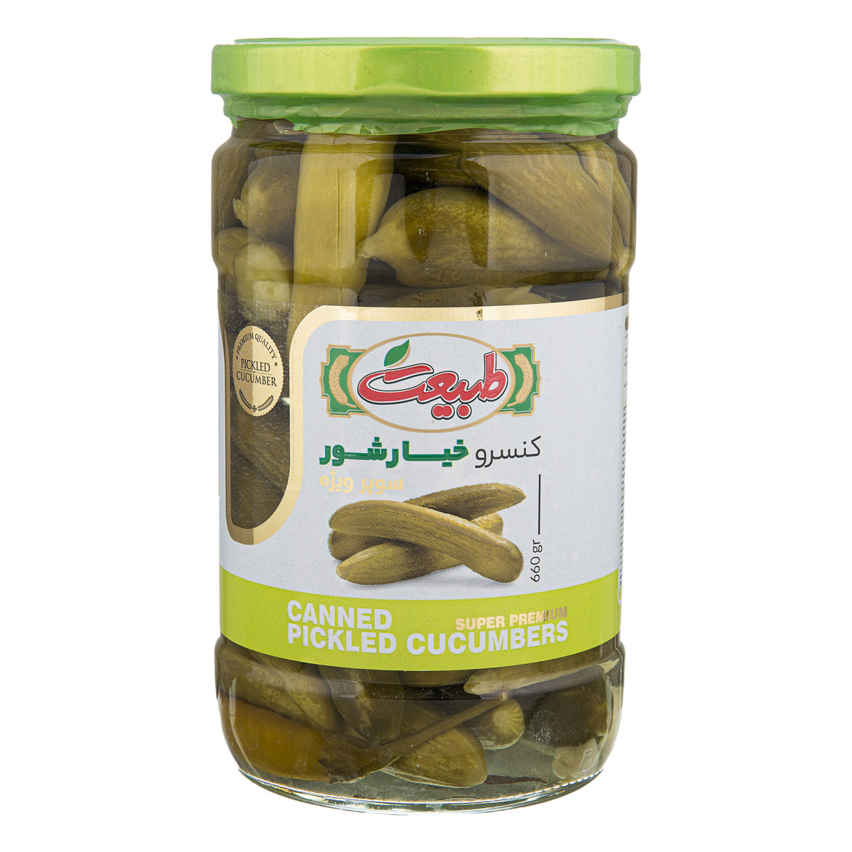 خیارشور سوپر ویژه 660 گرمی طبیعت