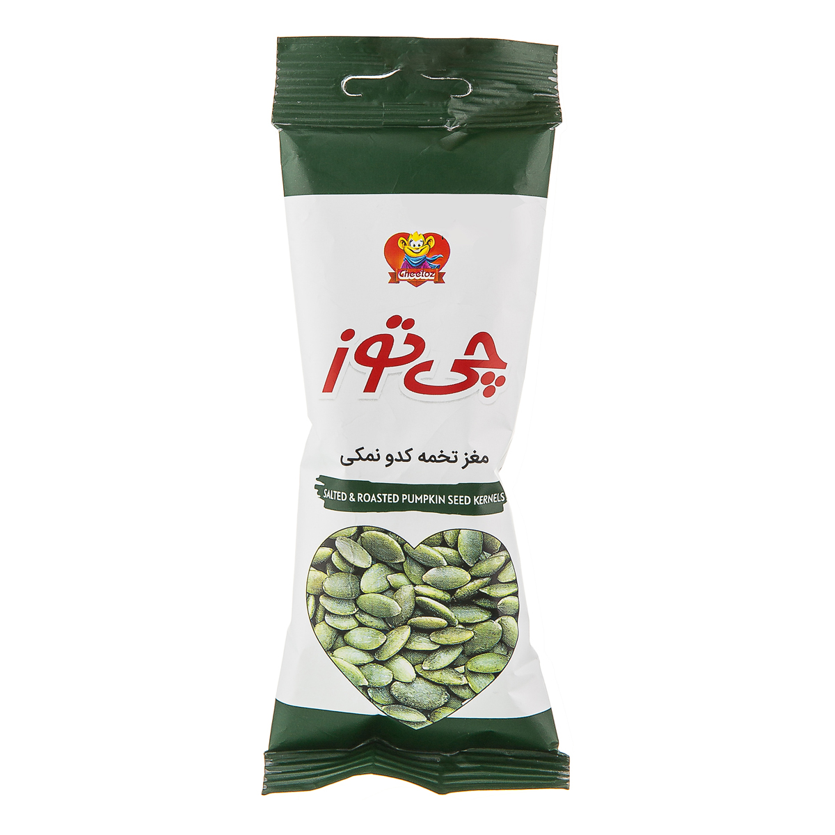 مغز تخمه کدو نمکی 40 گرمی چی توز