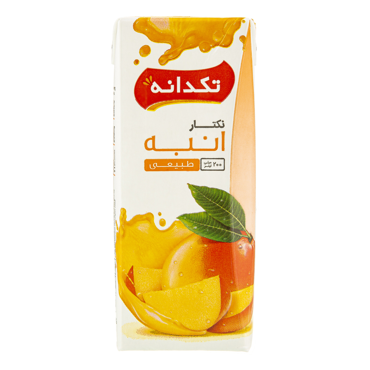 نکتار انبه 200 میلی لیتری تکدانه