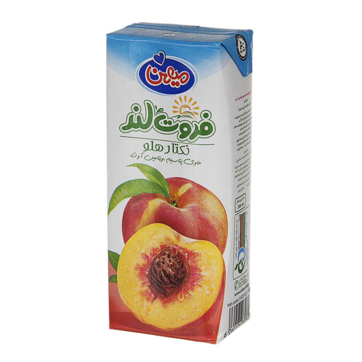 نکتار هلو 200 میلی لیتری فروت لند میهن