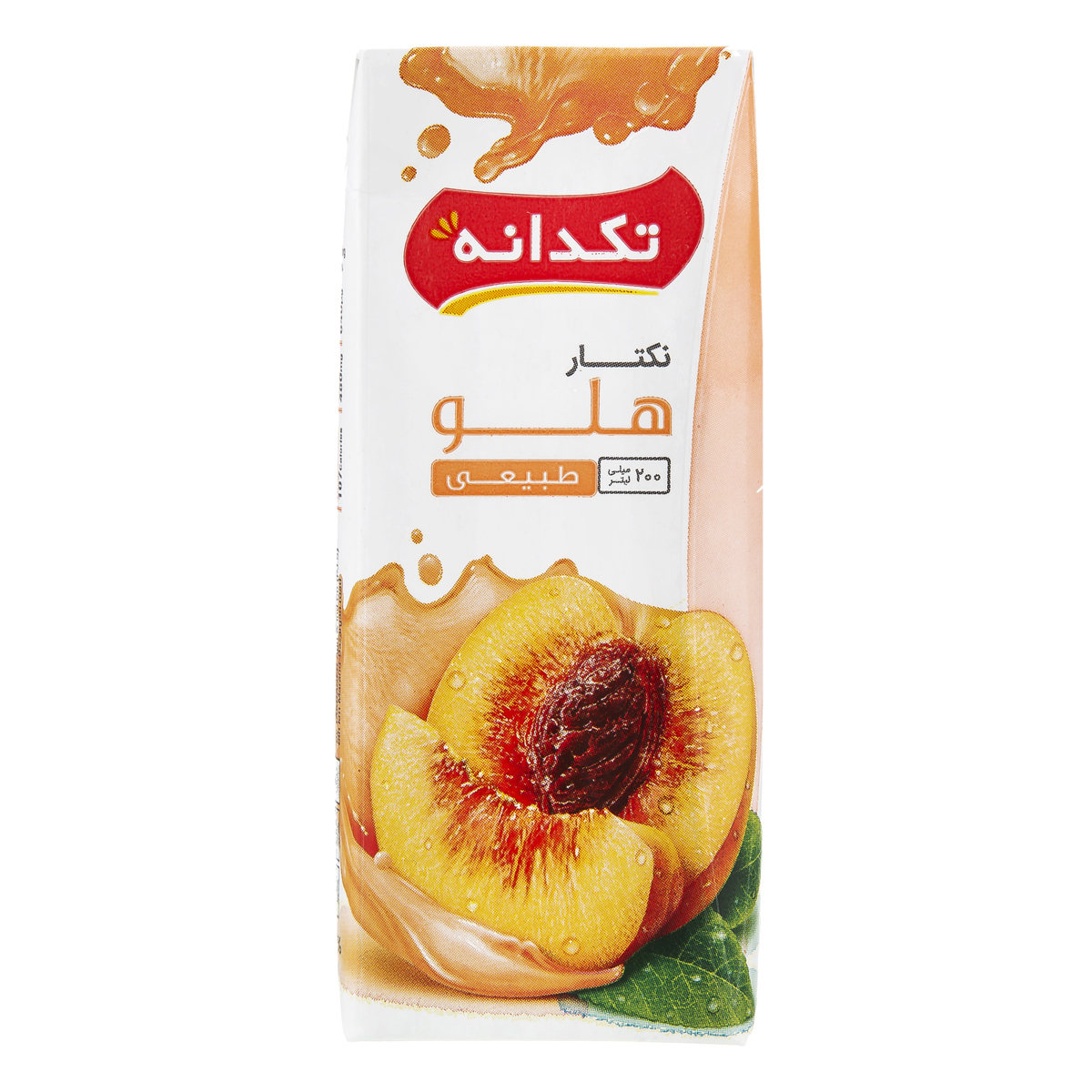 نکتار هلو 200 میلی لیتری تکدانه