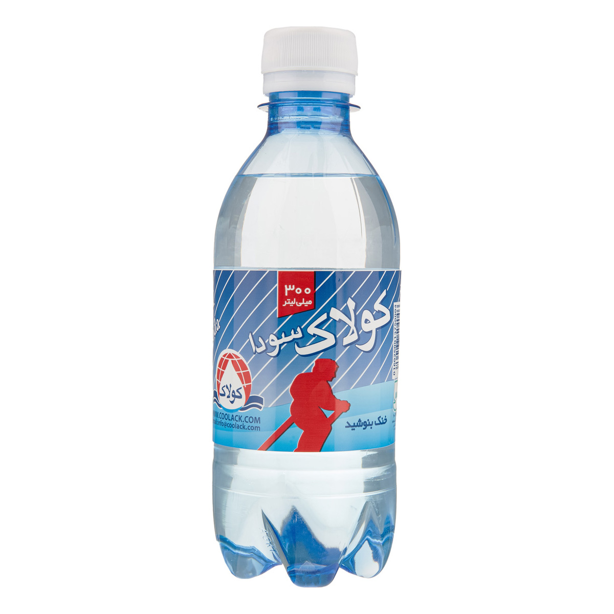 نوشابه گازدار بدون طعم و رنگ سودا 300 میلی لیتری کولاک