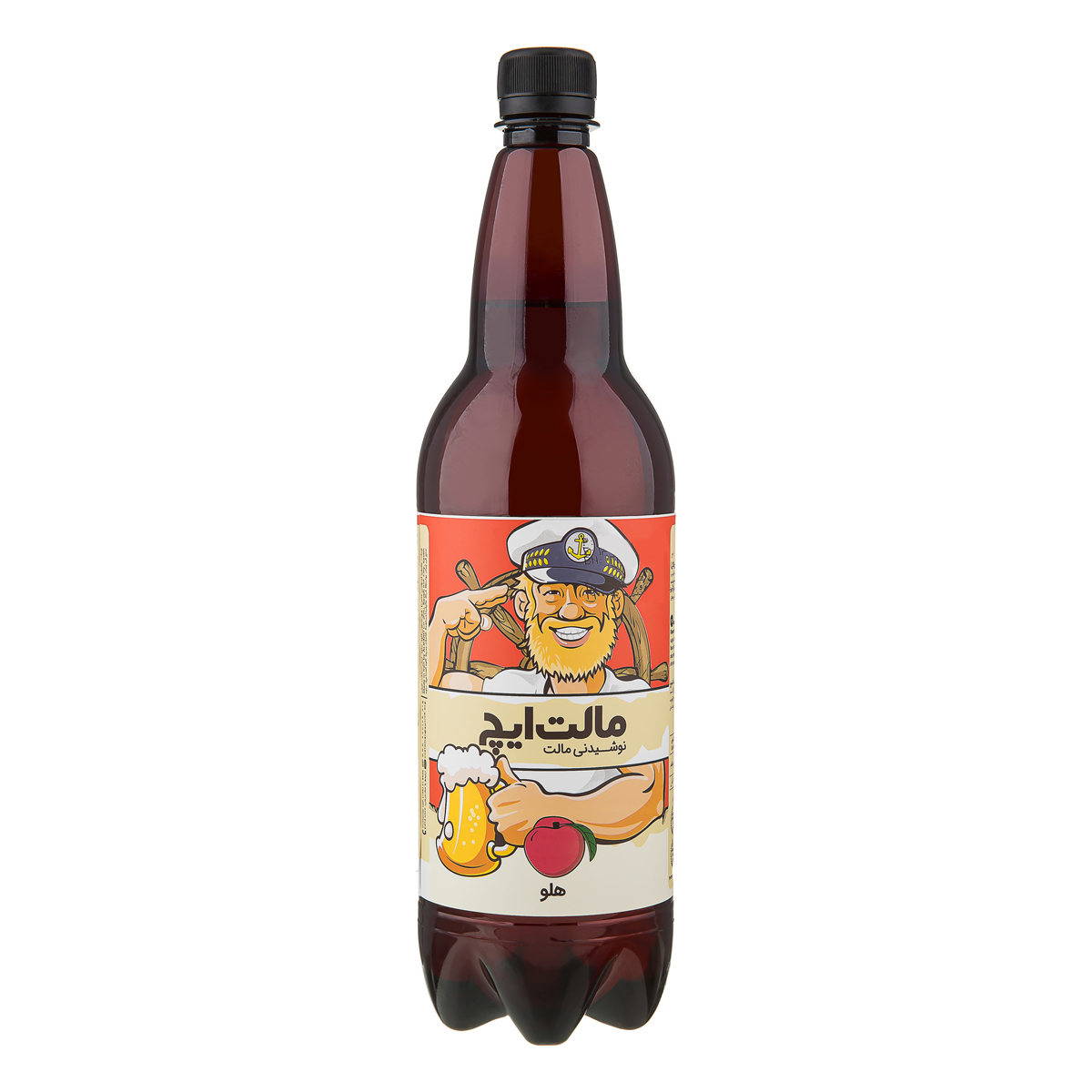 نوشیدنی مالت هلو 1 لیتری مالت ایچ