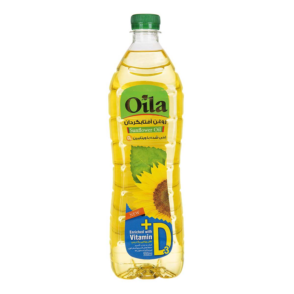 روغن مایع آفتابگردان 900 میلی لیتری اویلا