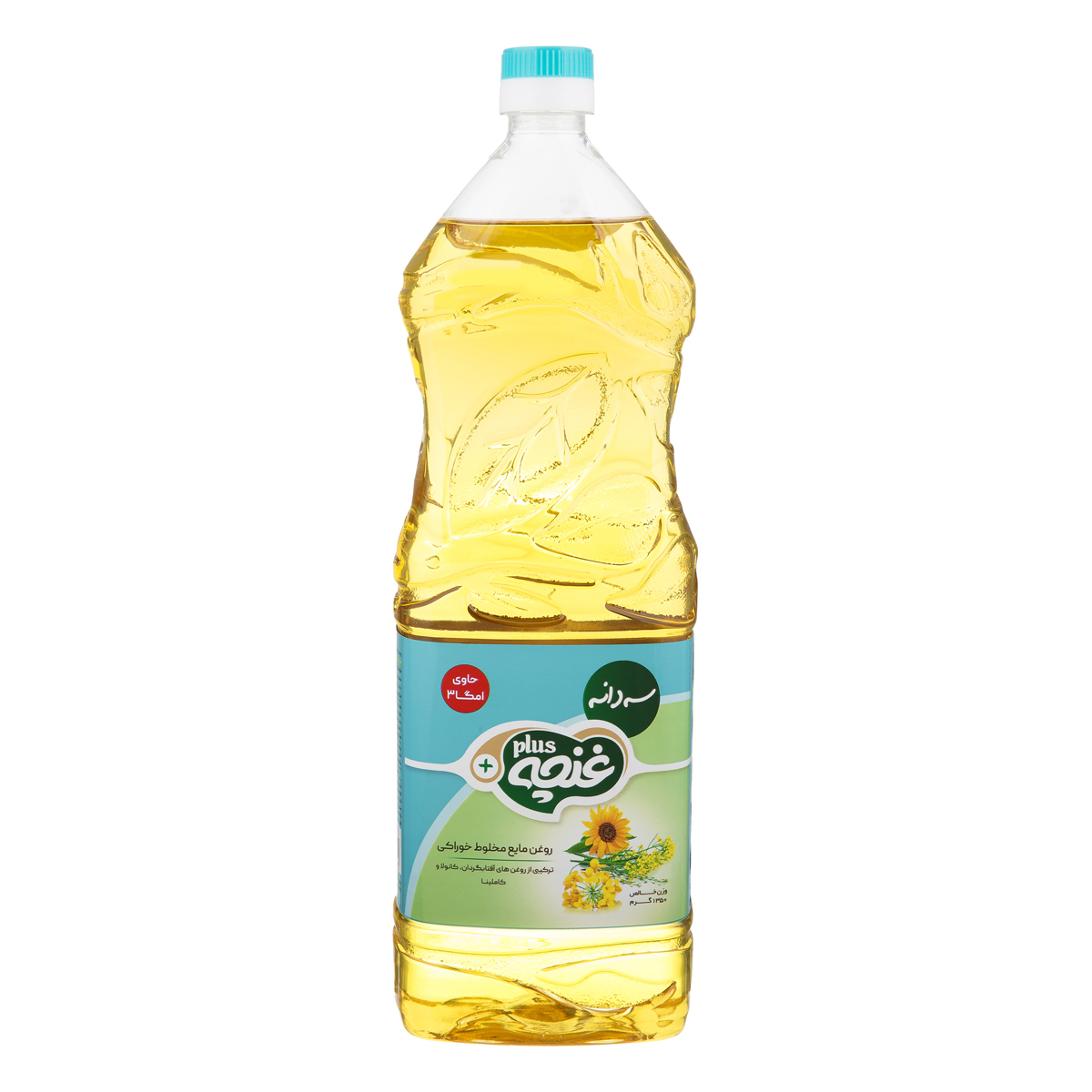 روغن مایع مخلوط خوراکی 1350 گرمی غنچه