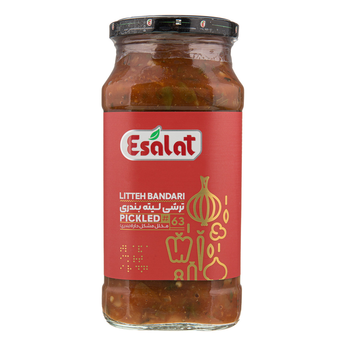 ترشی لیته بندری 590 گرمی اصالت